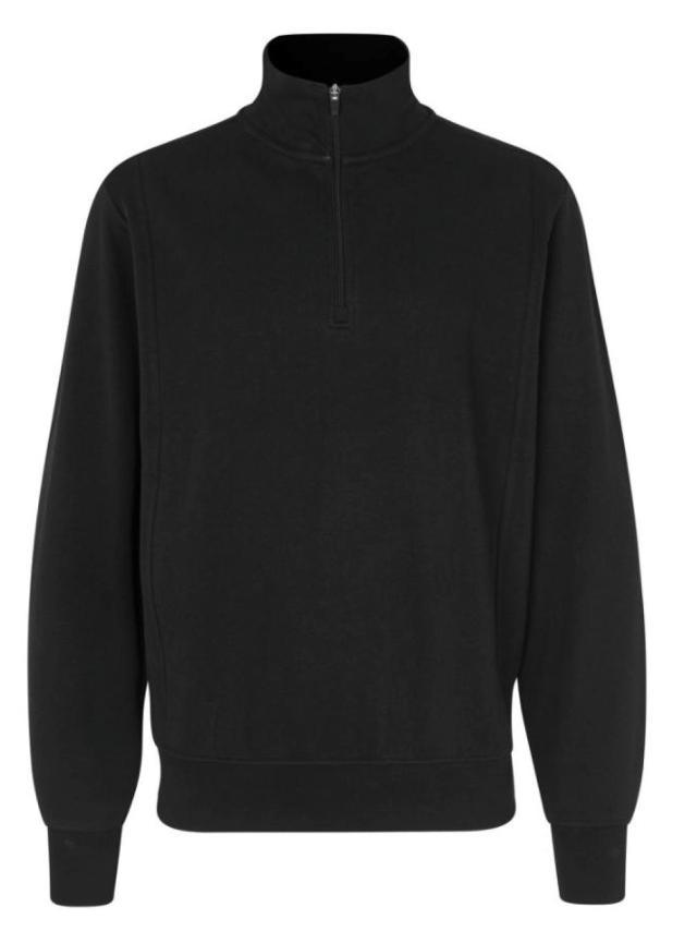 Sweatshirt med hög hals i unisexmodell