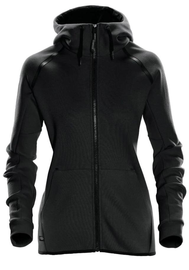 Fullzip hoodie i dammodell