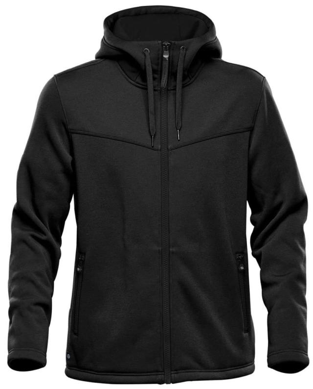 Fullzip fodrad hoodie i herrmodell