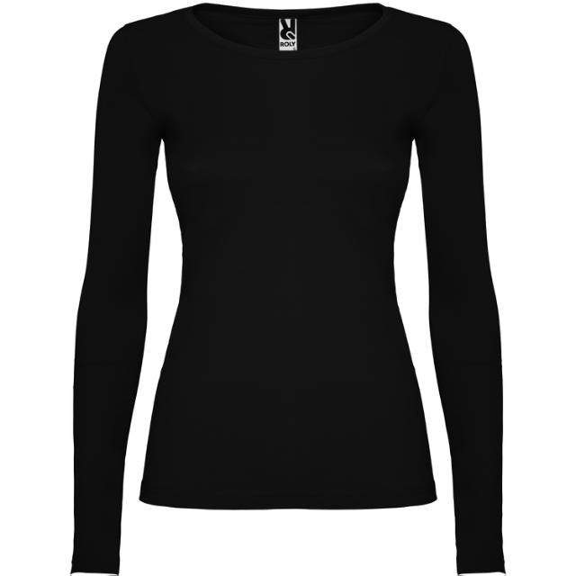 Långärmad t-shirt i dammodell