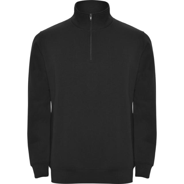 Sweatshirt med hög hals i unisexmodell