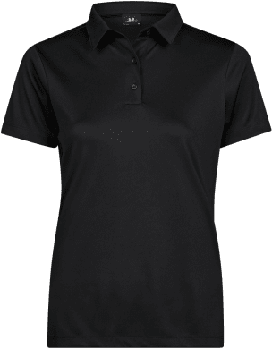 Women's Luxury Sport Polo Black