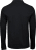 Luxury Stretch Long Sleeve Polo Black