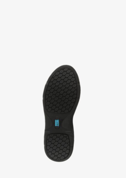 Zoom bild av Arbetssko i sportsko modell, svart