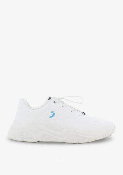 Zoom bild av Arbetssko i sportsko modell, vit