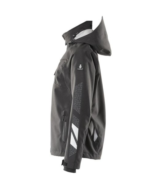 Zoom bild av Dam skaljacka, svart